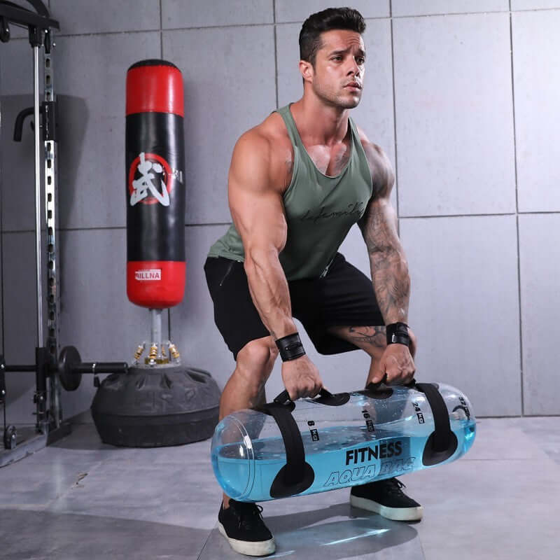 Transparent Water Dumbbell Fitness Weights