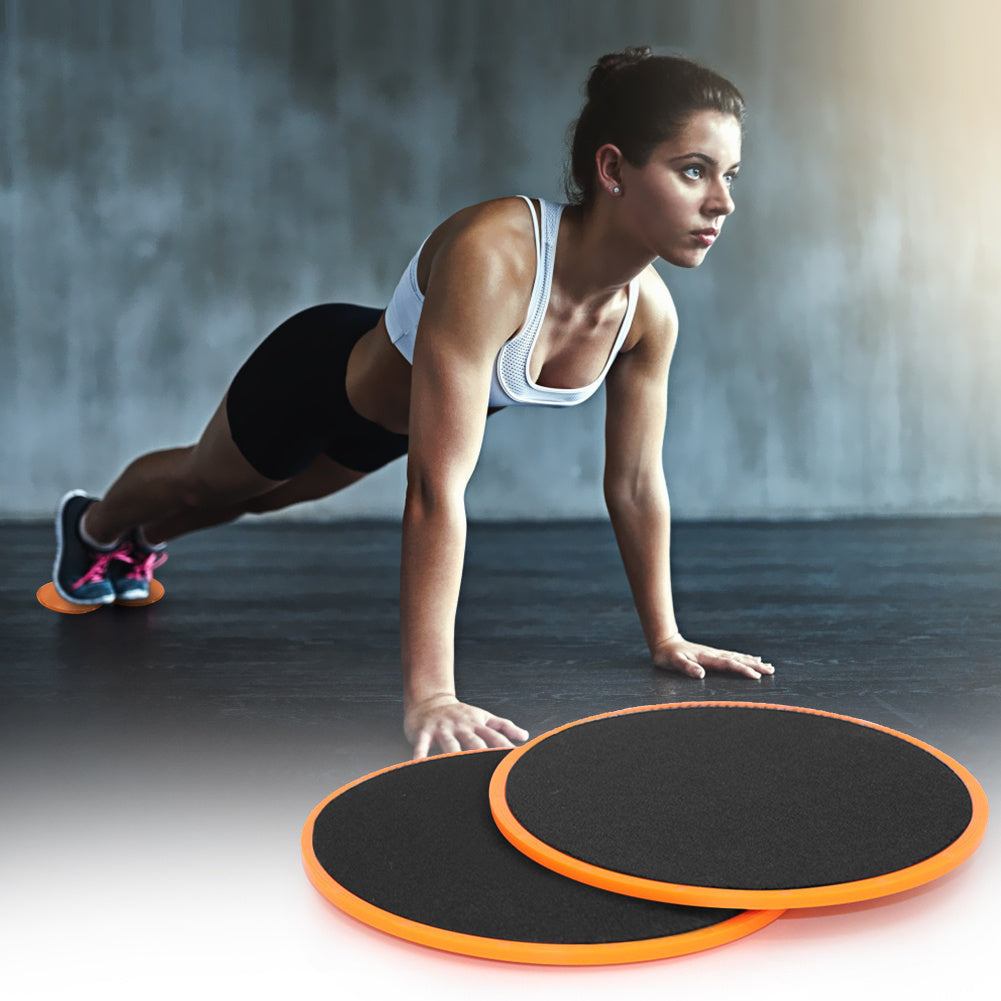 Ab Core Training Glide Sliding Discs