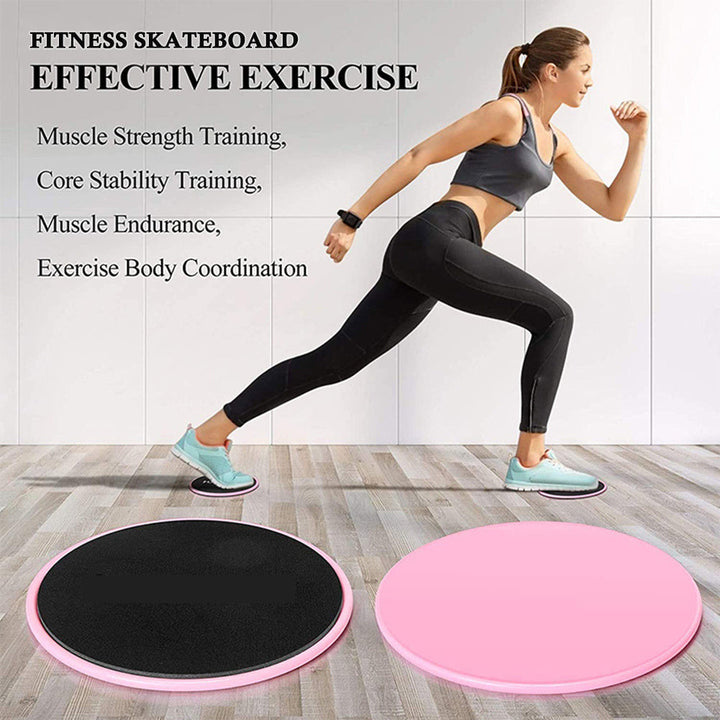 Ab Core Training Glide Sliding Discs