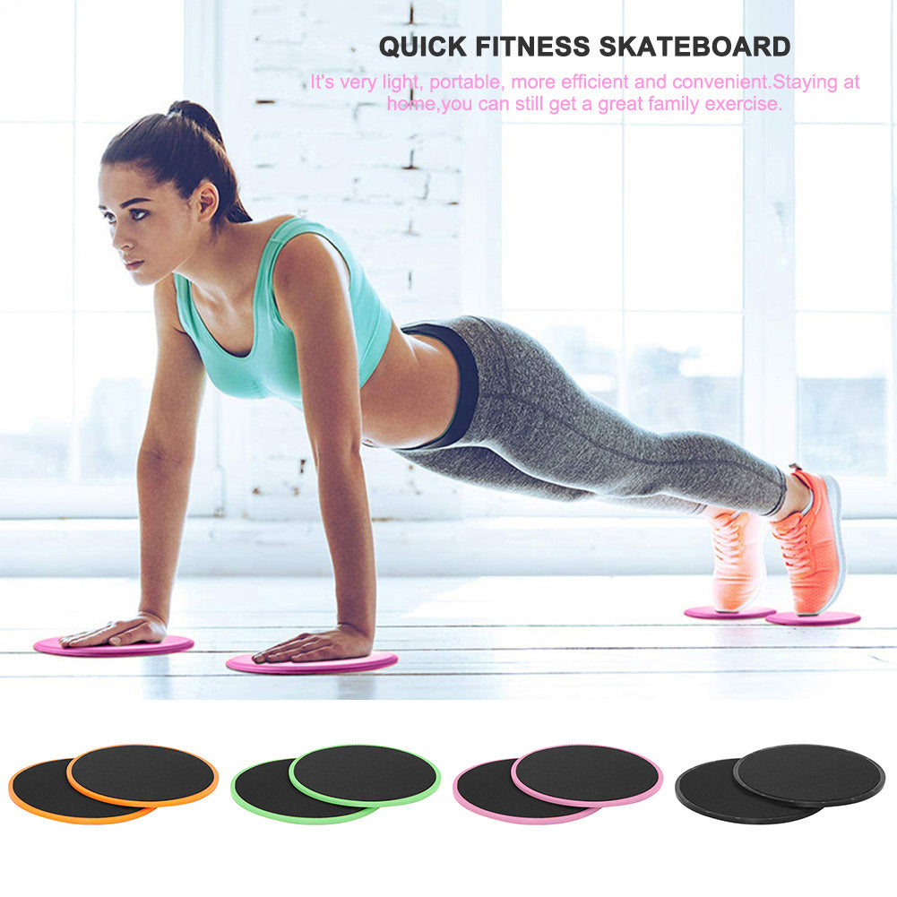 Ab Core Training Glide Sliding Discs