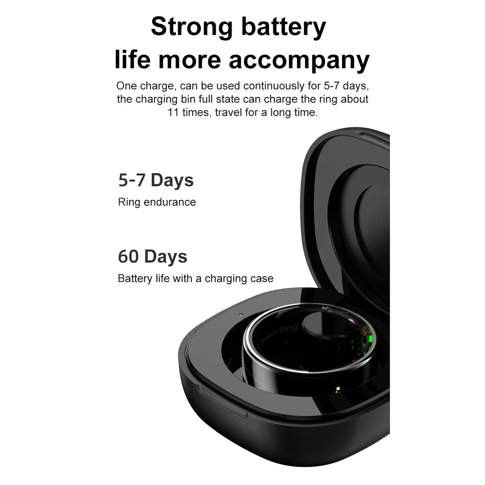 R08 Smart Ring Health & Sleep Tracker