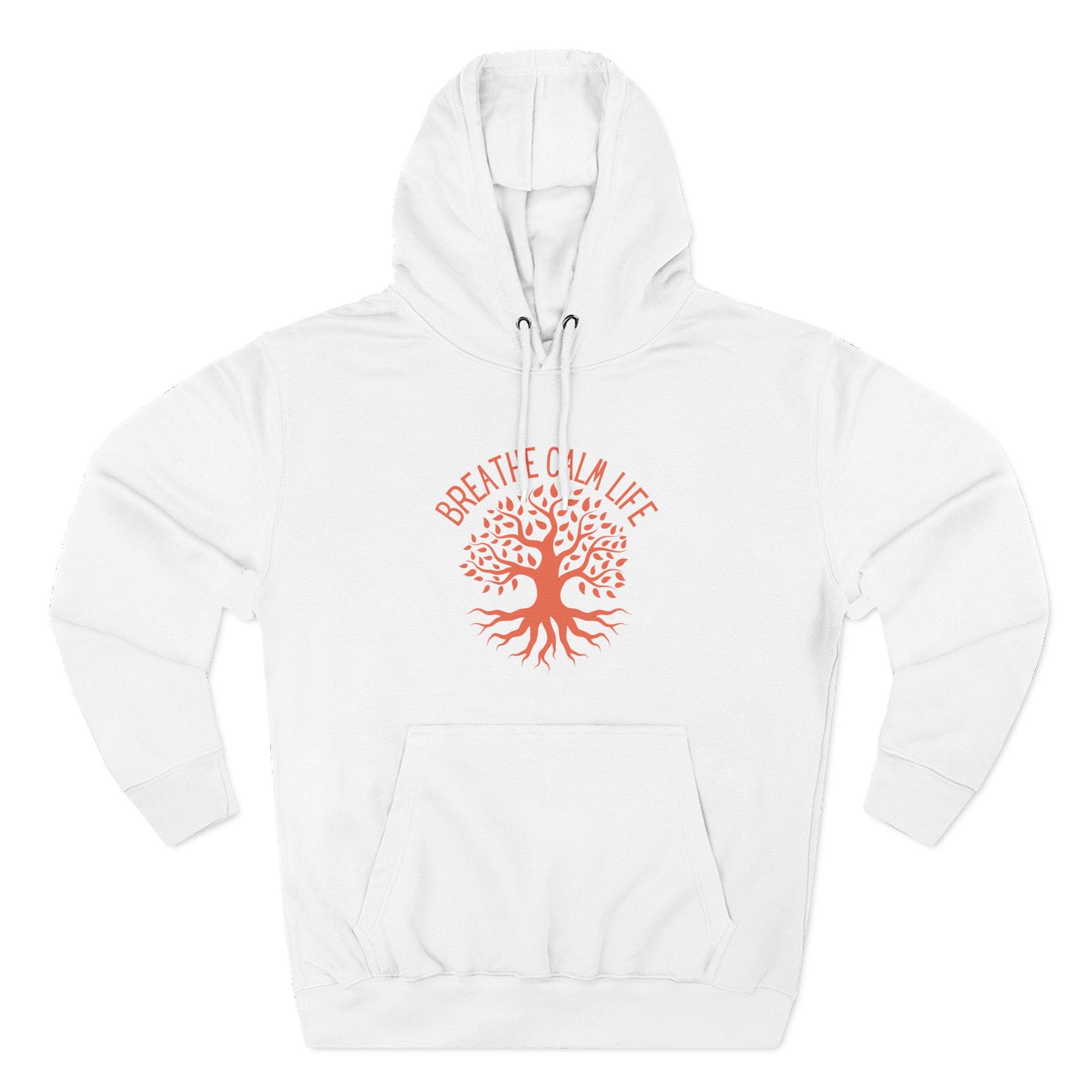 Breathe & Calm Life Hoodie — Sunburst Tree Wellness Pullover