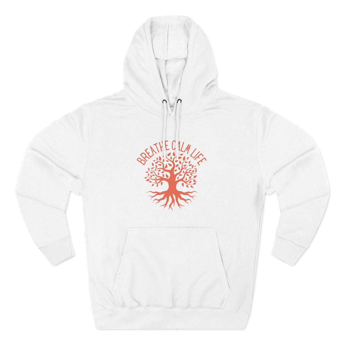 Breathe & Calm Life Hoodie — Sunburst Tree Wellness Pullover