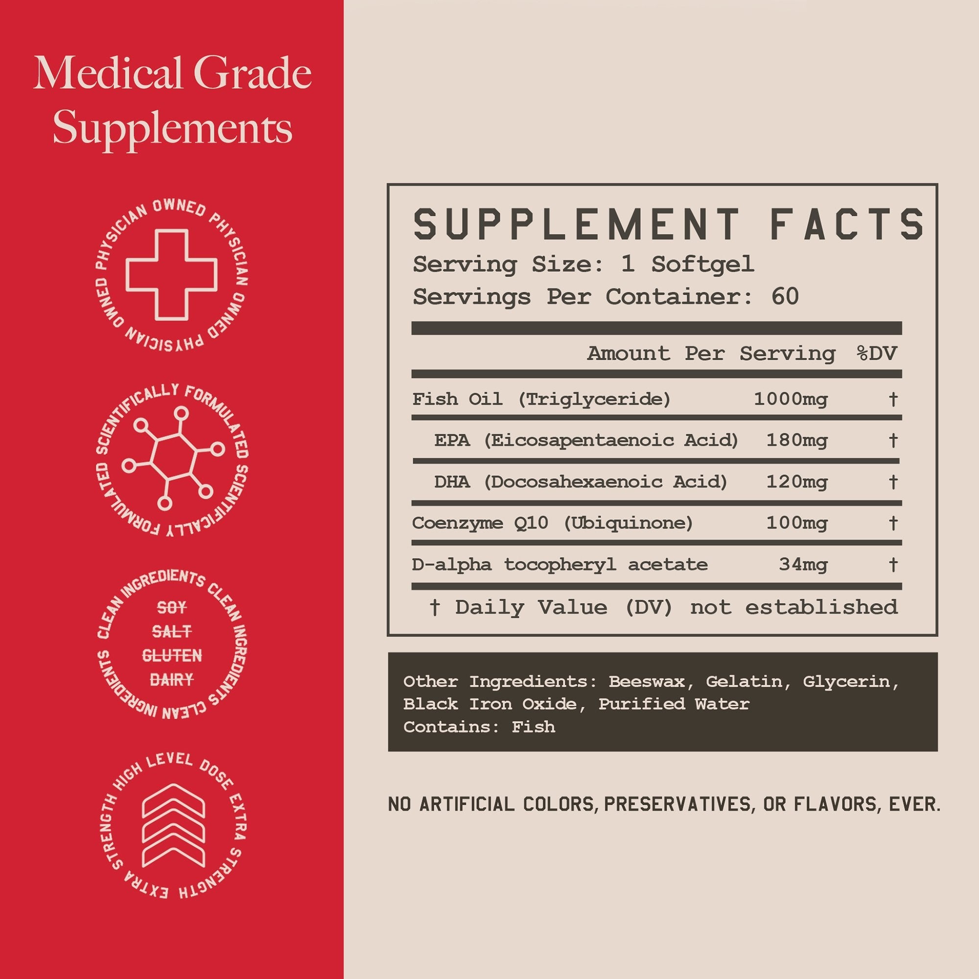 High Level Science Heart + Body + Mind Supplement