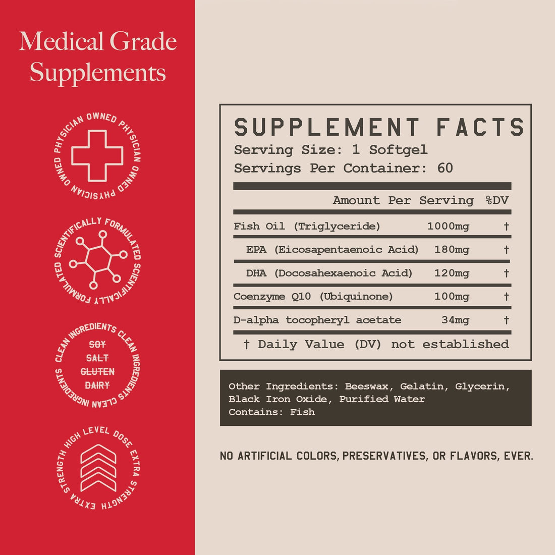 High Level Science Heart + Body + Mind Supplement