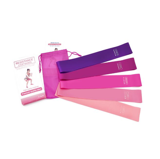 5-Level Resistance Bands for Yoga & Fitness