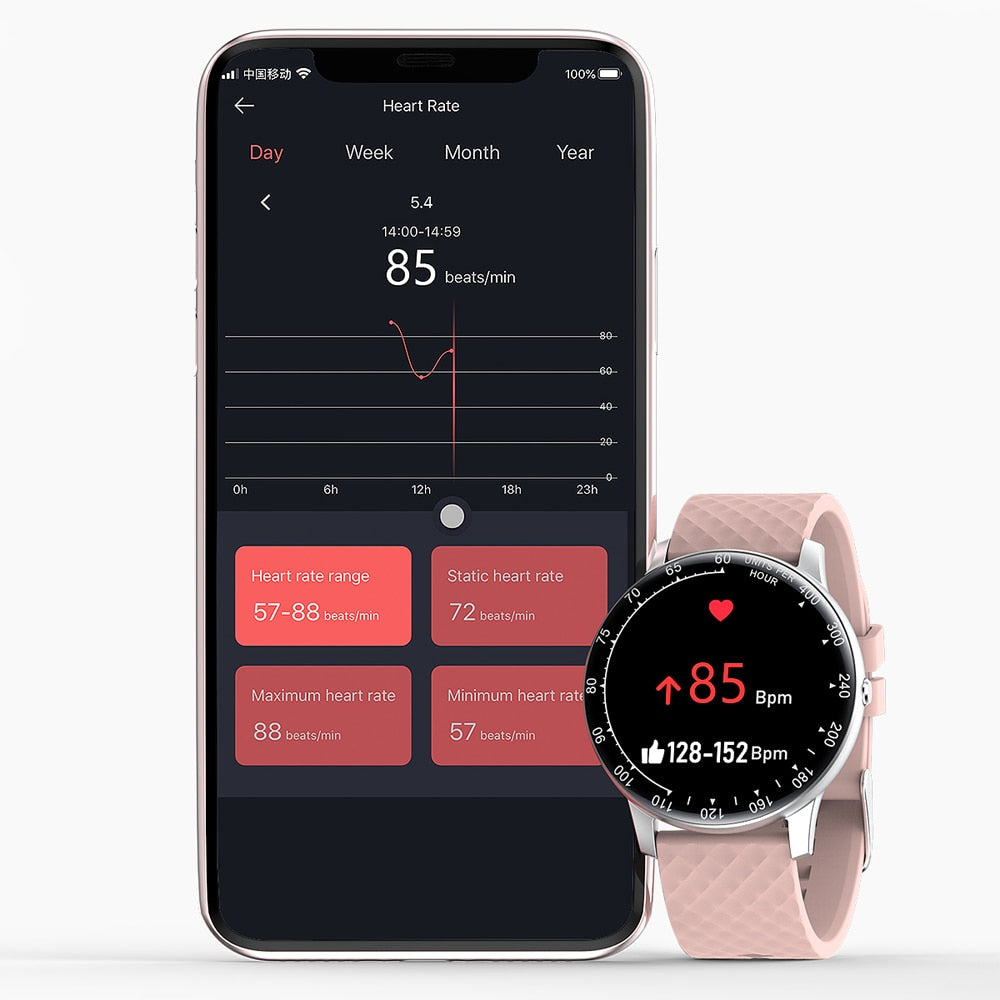 Smart Watch Fitness Tracker with Health Monitor