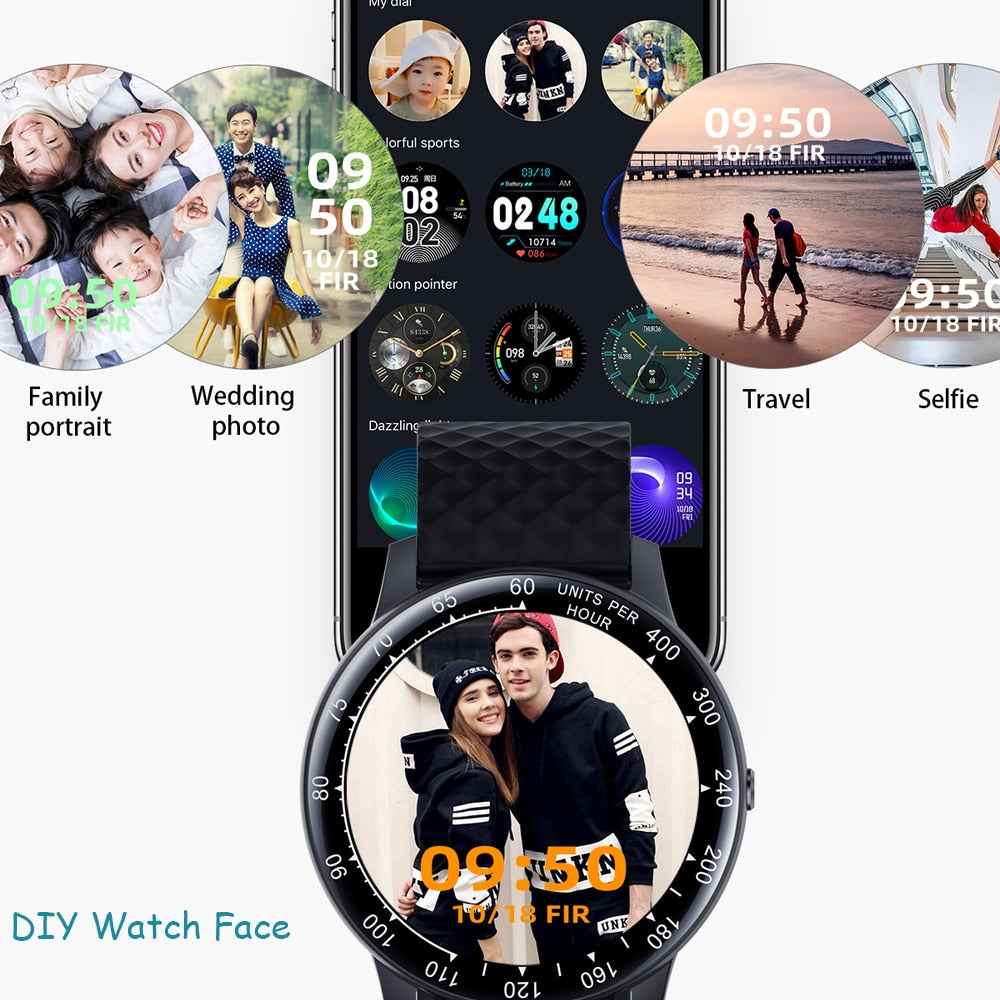 Smart Watch Fitness Tracker with Health Monitor