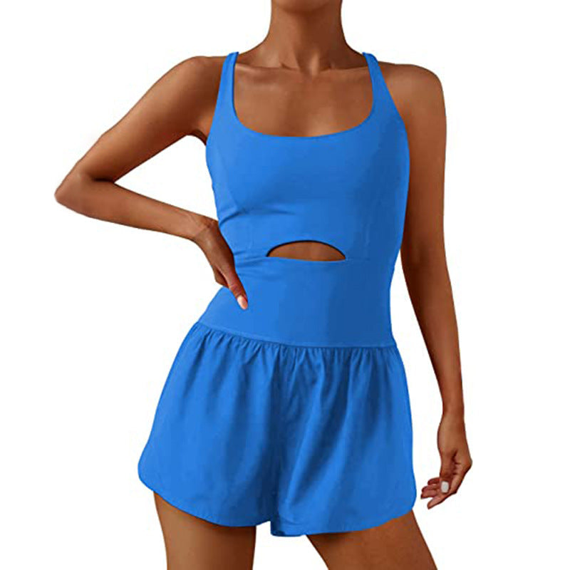 Women's Cutout Workout Romper