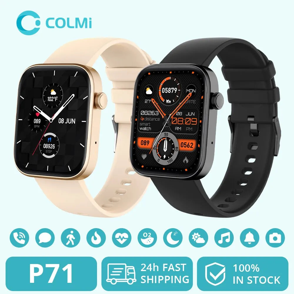 COLMI P71 Voice Calling Smartwatch with Health Monitor