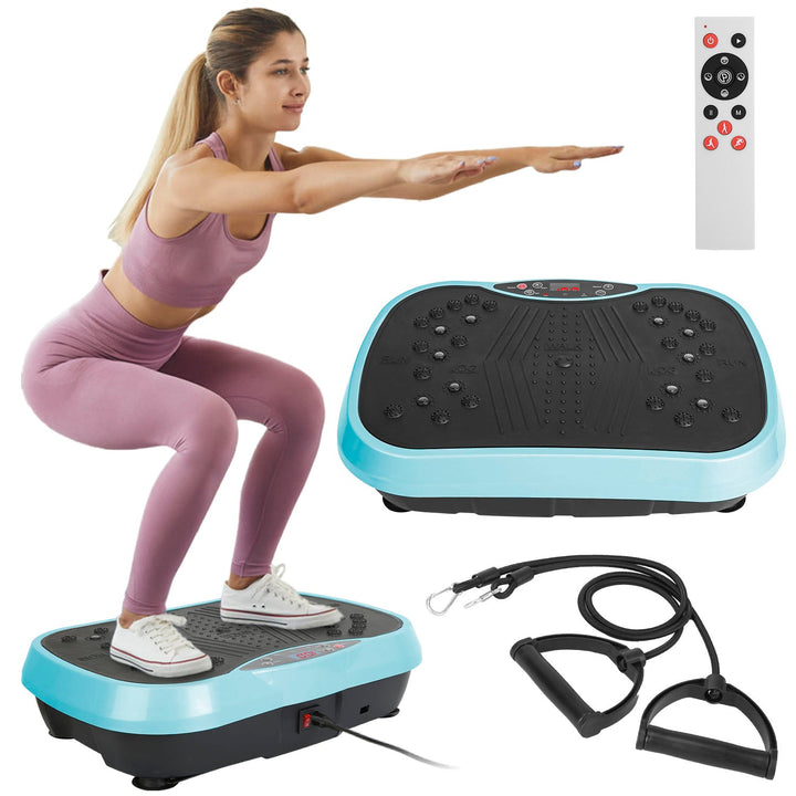 Whole Body Vibration Exercise Machine with Bands