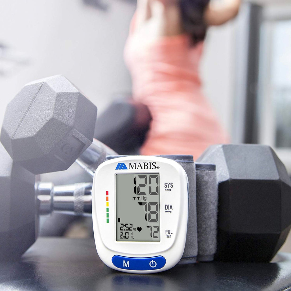Mabis Digital Wrist Blood Pressure Monitor