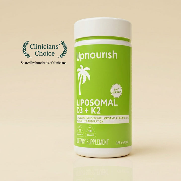 Liposomal Vitamin D3 5000IU & K2 MK-7